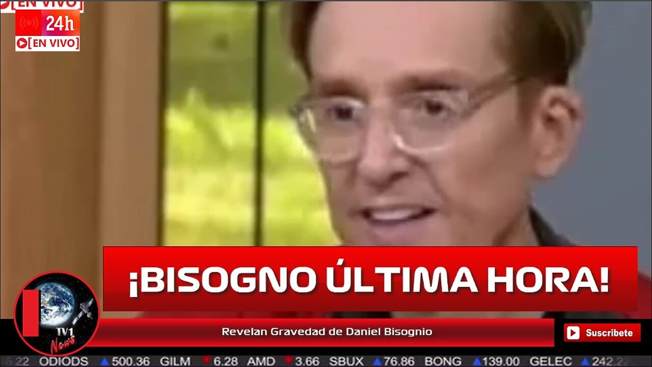 Revelan Gravedad de Daniel Bisognio y Millonario Tratamiento para Mantenerlo con Vida