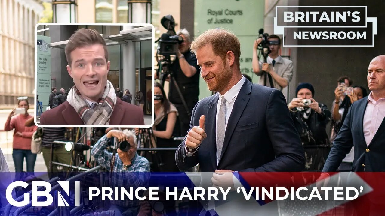 Prince Harry 'VINDICATED' in phone hacking trial against Daily Mirror with over £140,000 payout