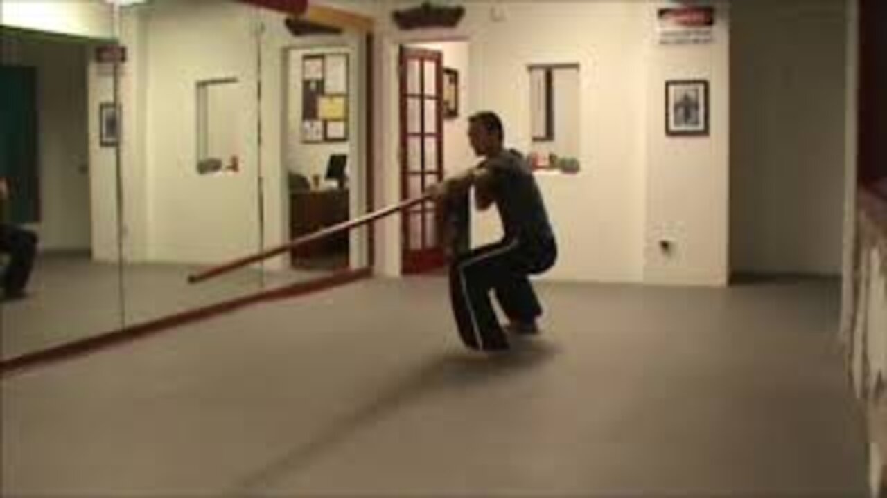 Wing Chun Pole Form: Luk Dim Boon Kwan