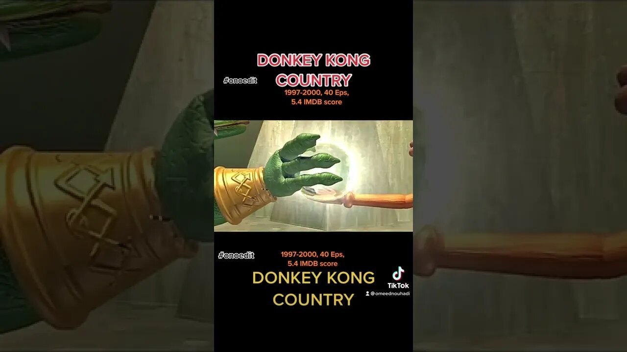 Donkey Kong Country GCI Cartoon 1997-2000 40 Eps 5.4 IMDB score #funny #onoedit #dk