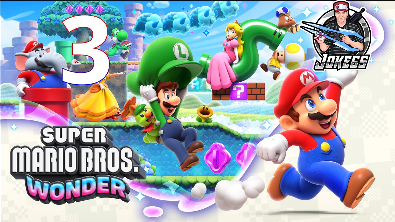 [LIVE] Super Mario Bros. Wonder | Yuzu | The Shining Gold Falls!