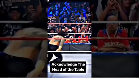 Acknowledged The Head of the Table #romanreigns #wwe #shorts