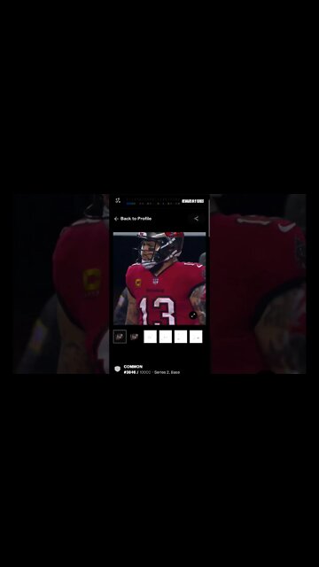 Tampa Bay Buccaneers WR Mike Evans NFL NFT @NFL @NFL ALL DAY @RICH TV LIVE