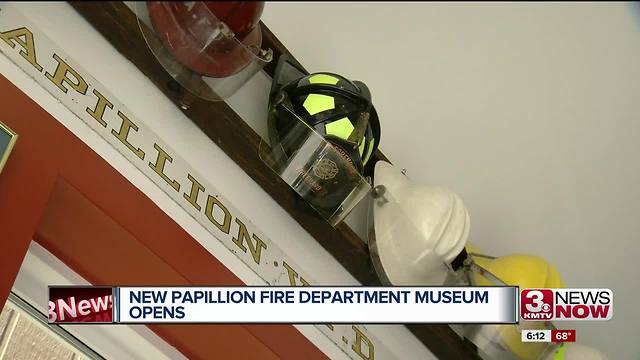 Papillion Fire Dept Museum Opens