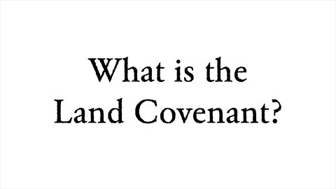 "What is the Land Covenant?" - Faith Foundations with Dr. Todd Baker