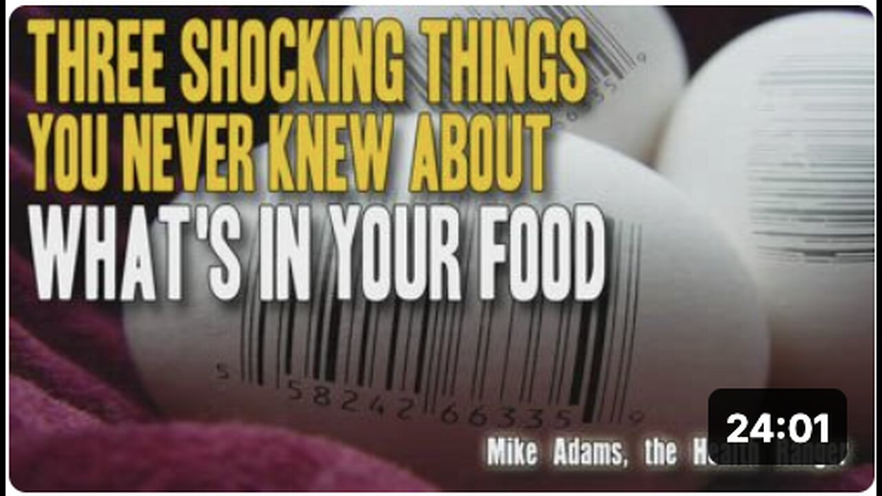 Three shocking things you never knew about what's in your food