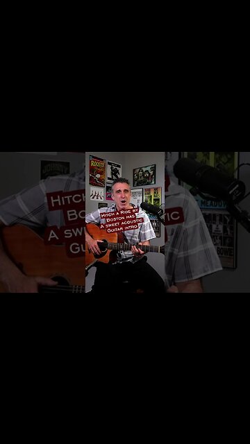 The Boston acoustic guitar intro you should learn #shorts