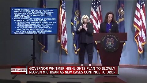 Gov. Whitmer announces 'MI Safe Start' plan to re-open Michigan