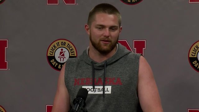 Nebraska football preseason press conference: Luke Gifford