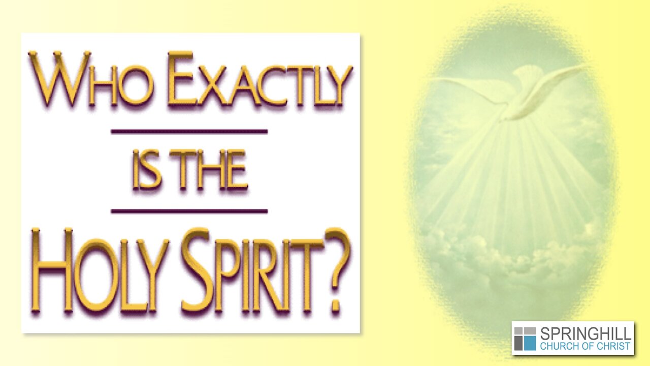 Who is the Holy Spirit?