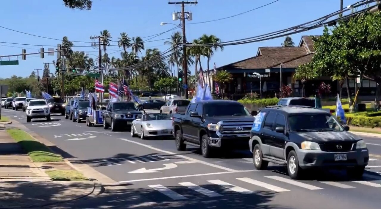 Cullan Bell For Mayor Convoy Maui