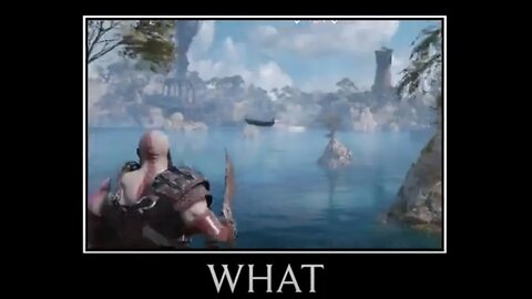 A Floating Boat - God of War Ragnarok Glitch