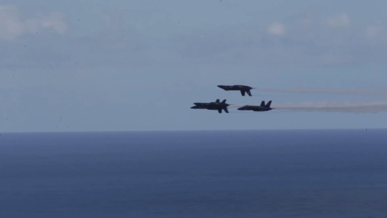 2022 Kaneohe Bay Air Show: The Blue Angels arrive at MCBH