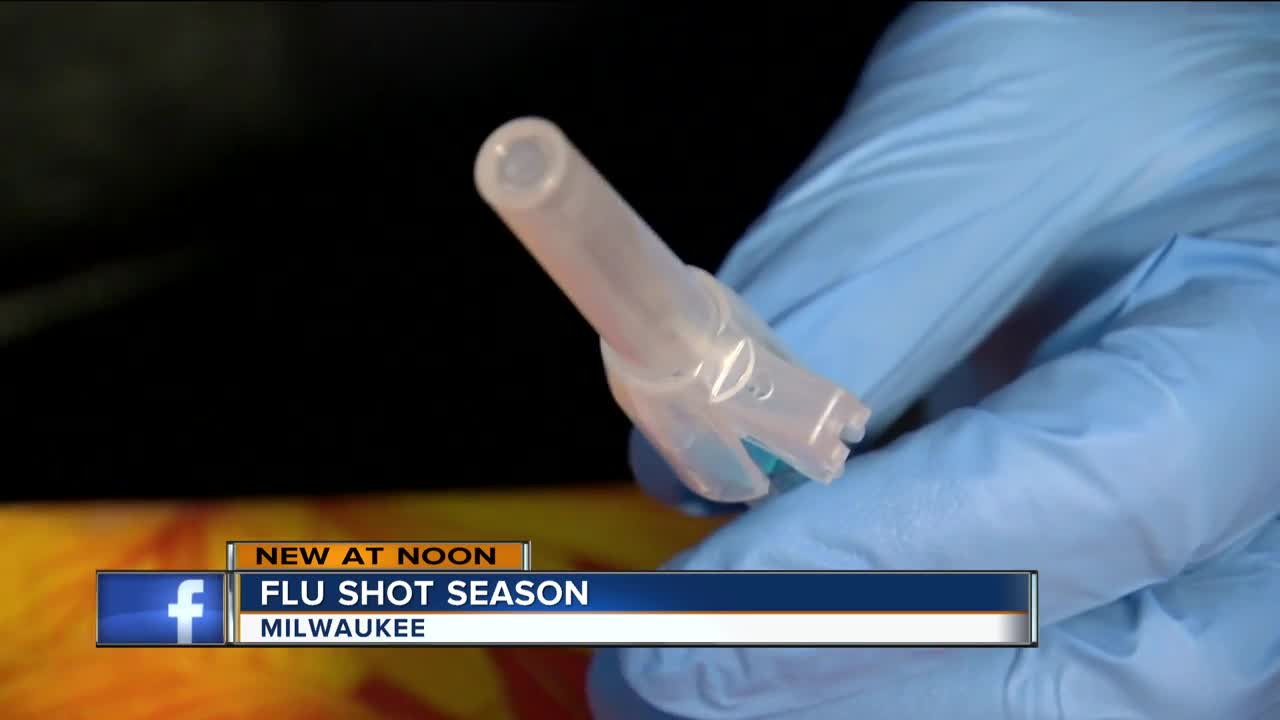 Mayor Tom Barrett gets flu shot to promote importance of vaccination