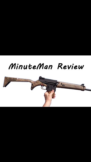 KelTec SU16c - Ambgun Backpack Carbine Minuteman Review #shorts