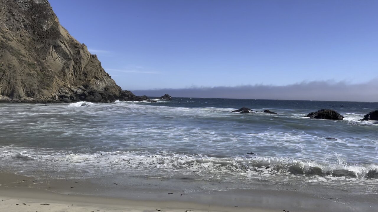 The California coast. This isn’t a Hollywood lie.