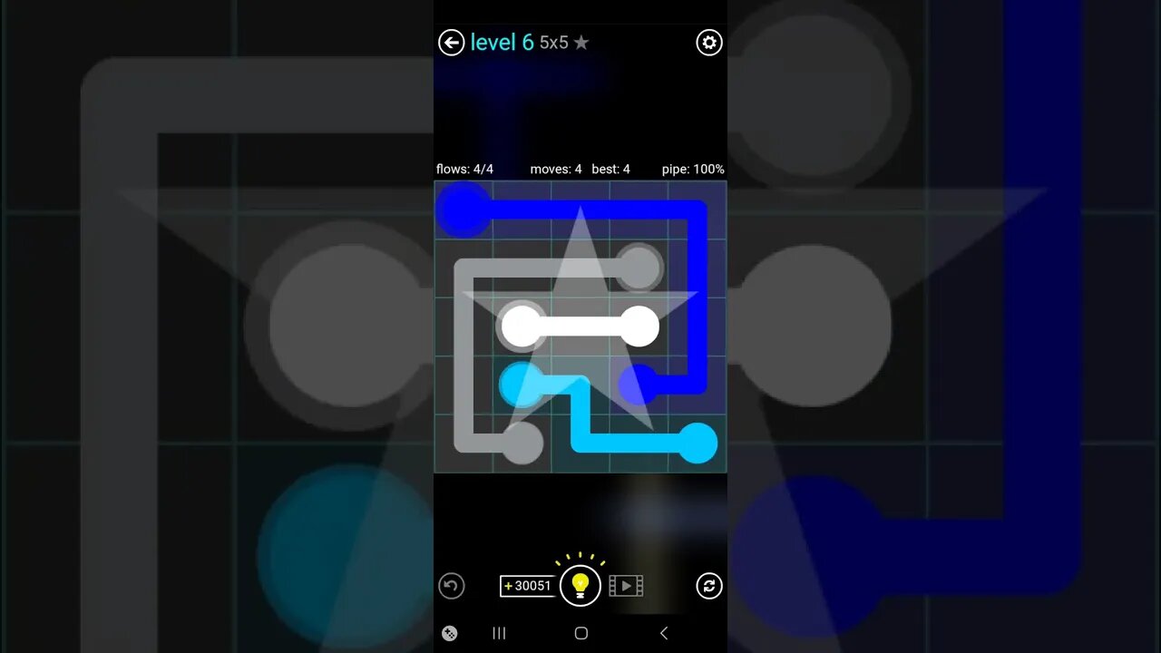 flow free: blue pack 5x5 levels 1-16