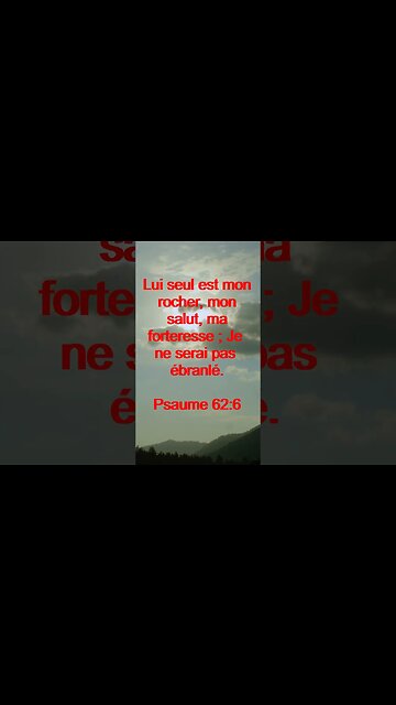 Verset Du Jour | Lecture Inspirante Pour Commencer La Journée. | 56