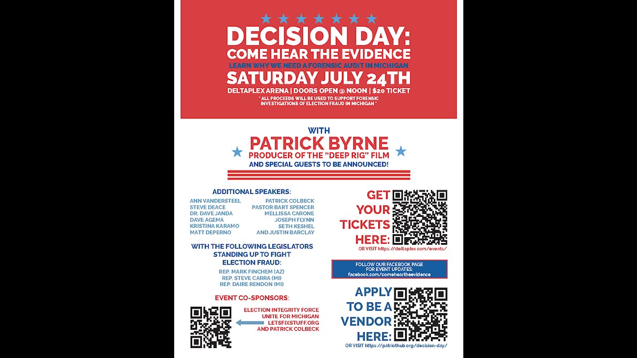 DECISION DAY Conference in Grand Rapids Michigan