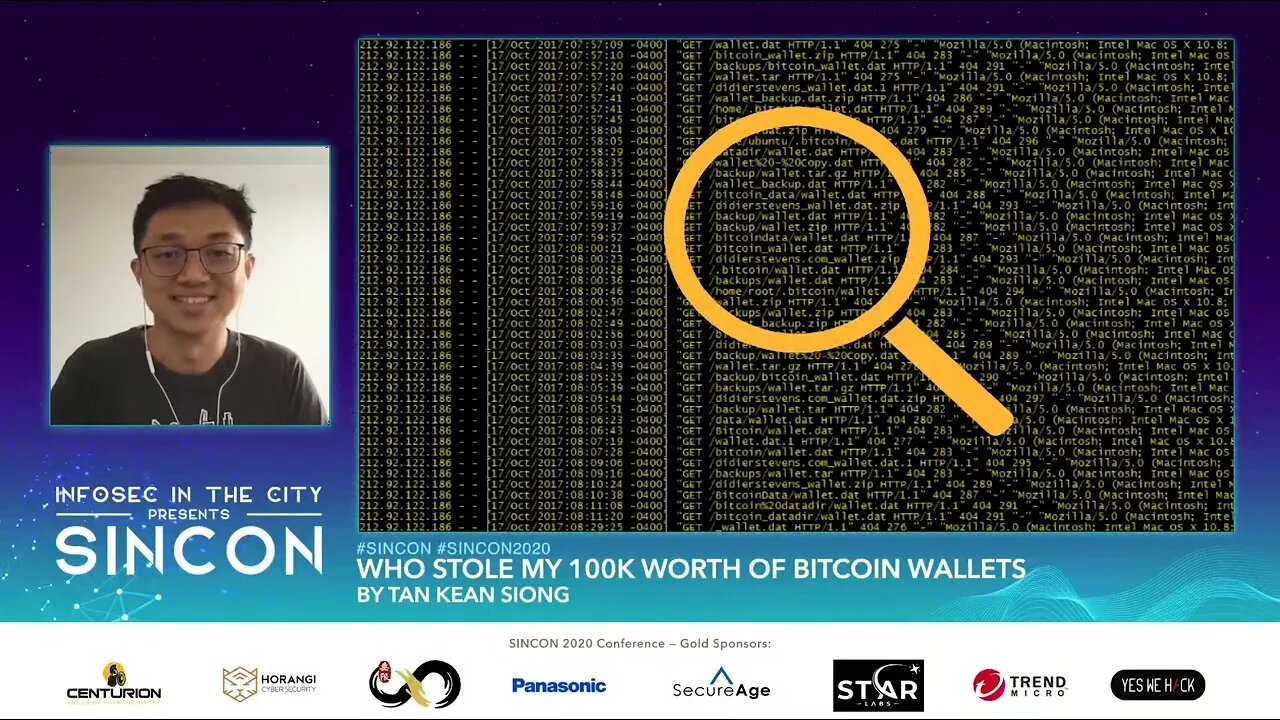 SINCON 2020 Who Stole my $100K's Worth Bitcoin Wallets Catch Them All With New Deceptive Bait