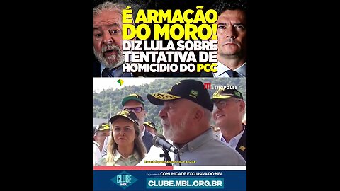 LULA acusa MORO de ARMAÇÃO! #shorts