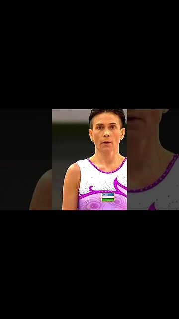 Oksana Chusovitina 2 Vaults and Slow Mo - 2023 Doha World Cup #shorts