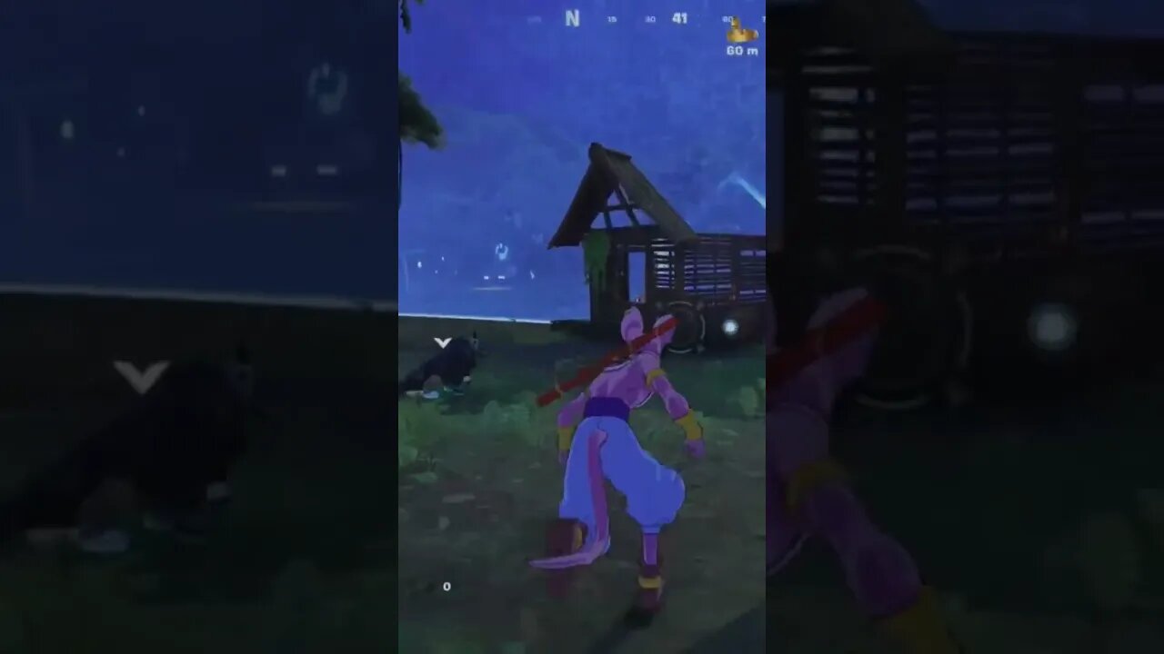 DOUBLE KAMEHAMEHA VICTORY ROYALE! | #shorts #fortnite #dbz #beerus