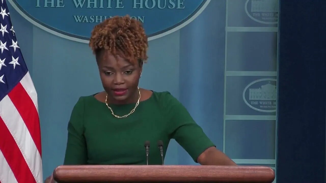Karine Jean-Pierre: Biden "Working Every Day" To Lower Costs As 70% Say They're Financially Stressed