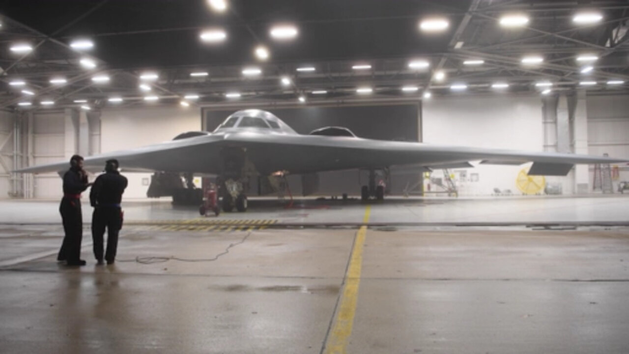 Bomber Task Force Europe 2021 B-2 Spirit stealth bomber launch March 16, 2021