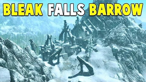 BLEAK FALLS BARROW - Skyrim Playthrough