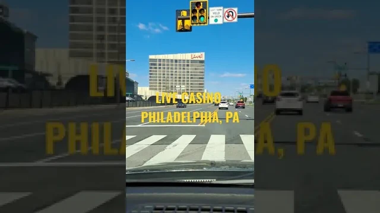 Drive Up to Live Casino Philadelphia, PA in HD