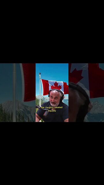 Canada is a very Social welfare state - Gad Saad & Joe Rogan