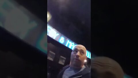 Joe Rogan got caught as he enters comedy club