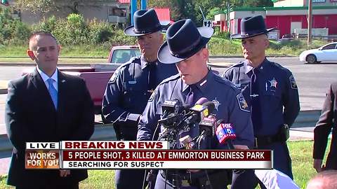 5 shot, 3 dead after shooting at Emmorton Business Park