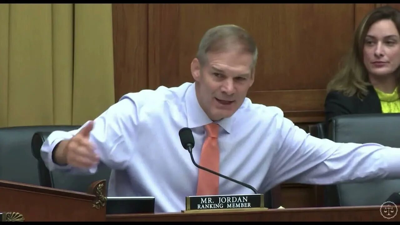 WATCH: Jim Jordan slams the politicization of the DOJ