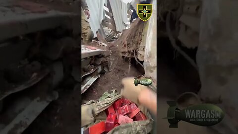 Failed FAB 250lb bomb detonated by Ukrainain soldiers