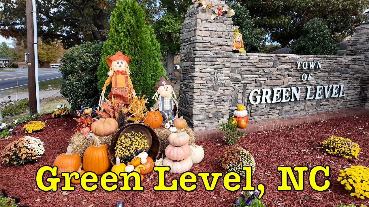 I'm visiting every town in NC - Green Level, North Carolina