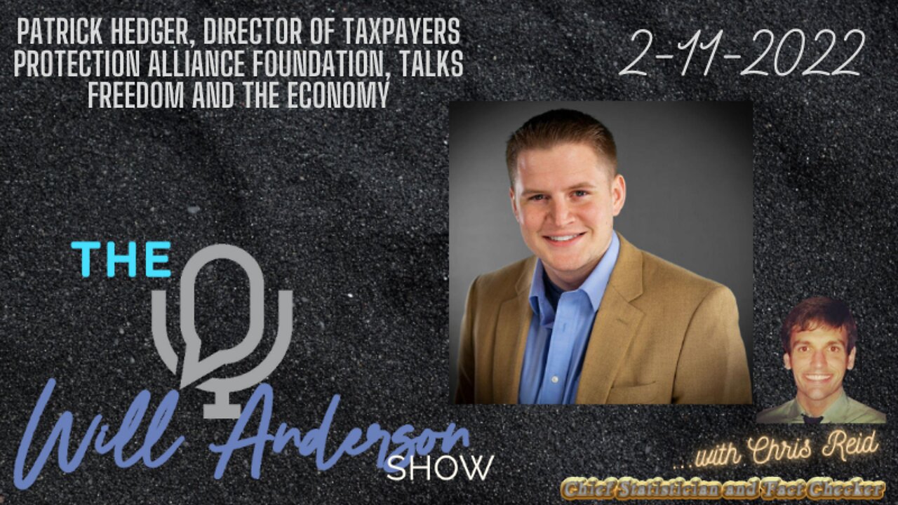 Patrick Hedger, Director of Taxpayers Protection Alliance Foundation, Talks Freedom And The Economy