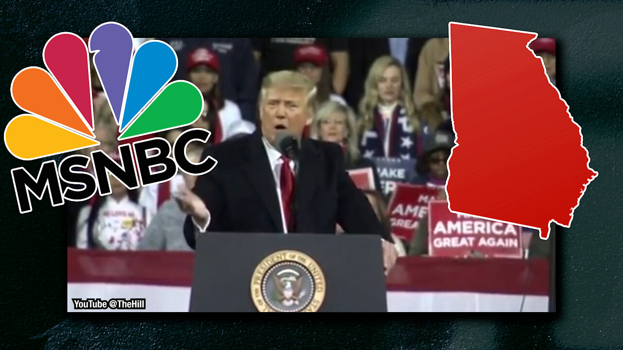 Trump Rallies Are Back, President Encourages Georgia To Vote & MSNBC Plays the Victim Card | Ep 100