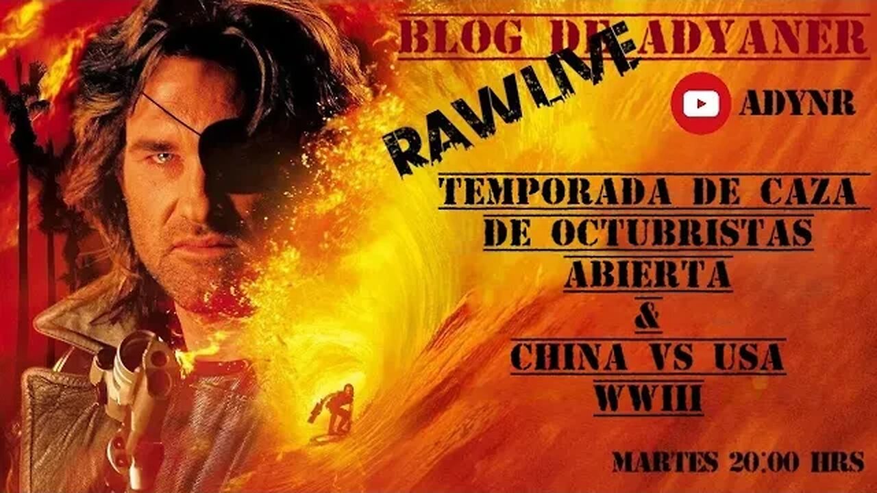 RAW LIVE --- TEMPORADA DE CAZA DE OCTUBRISTAS --- WWIII CHINA VS USA