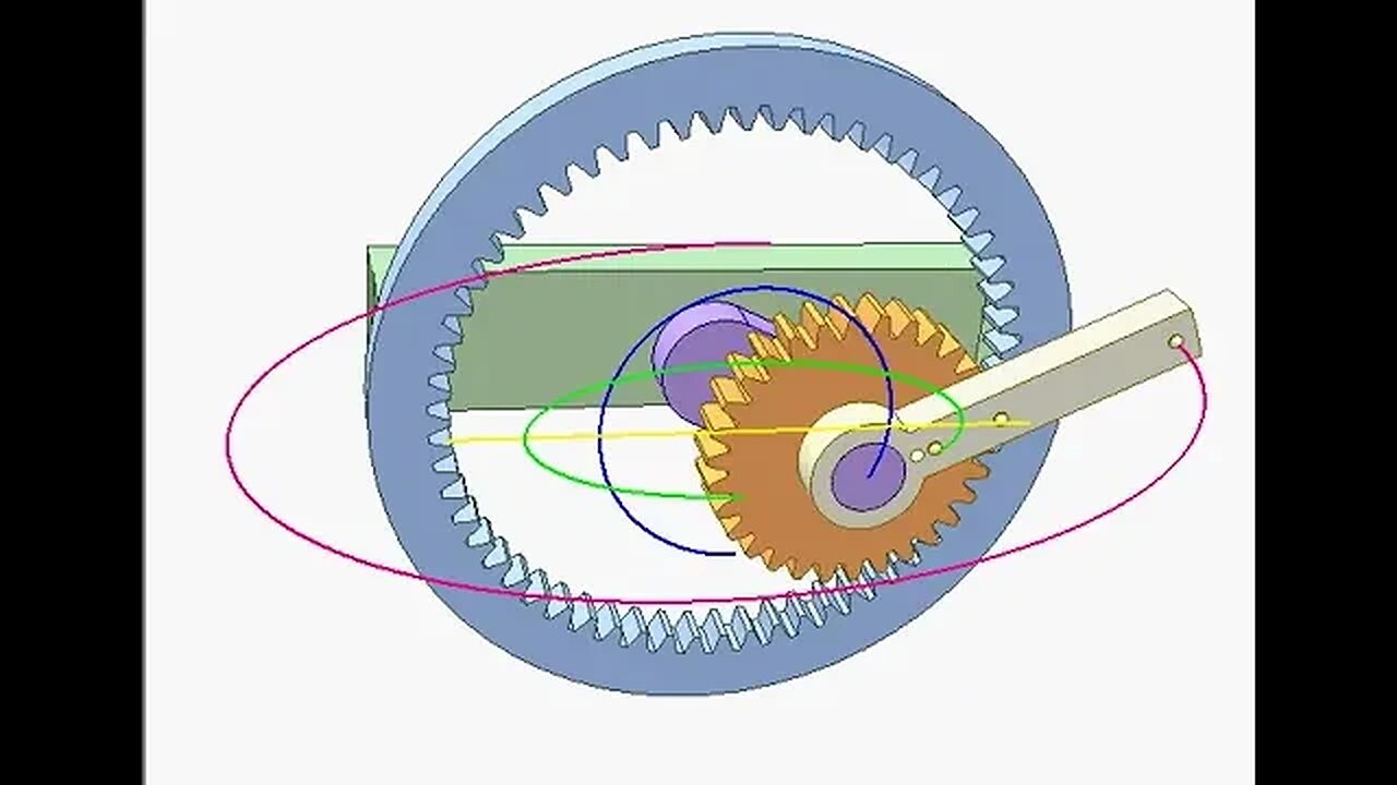 3227 Drawing Ellipse Mechanism 5