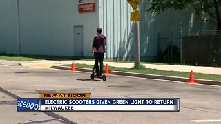 Electric scooters given the green light in Milwaukee