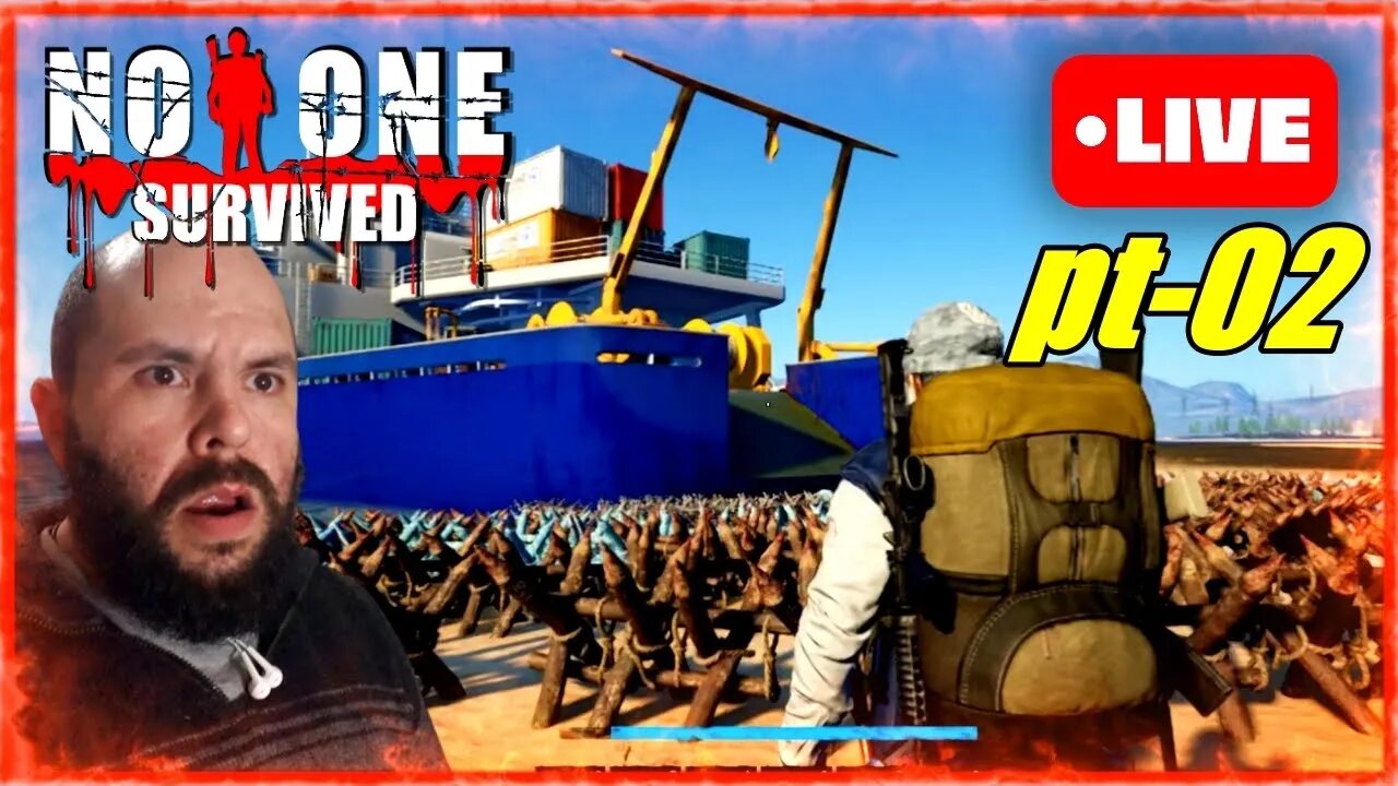 🔴Live - No One Survived - EXPANDINDO A BASE e RESGATANDO REFÉNS 02