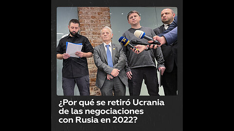 Negociador ucraniano explica por qué el conflicto no acabó en 2022