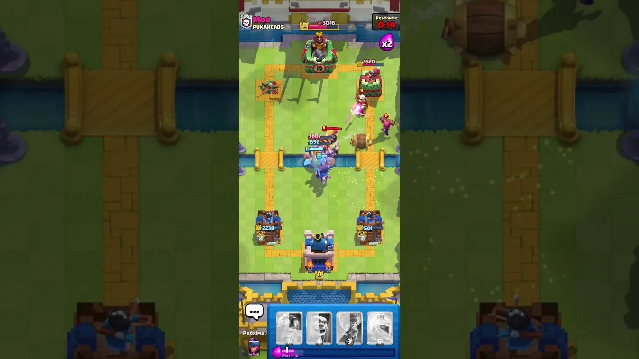 CLASH ROYALE SHORTS #173 - SÓ TEM PARTIDA TOP