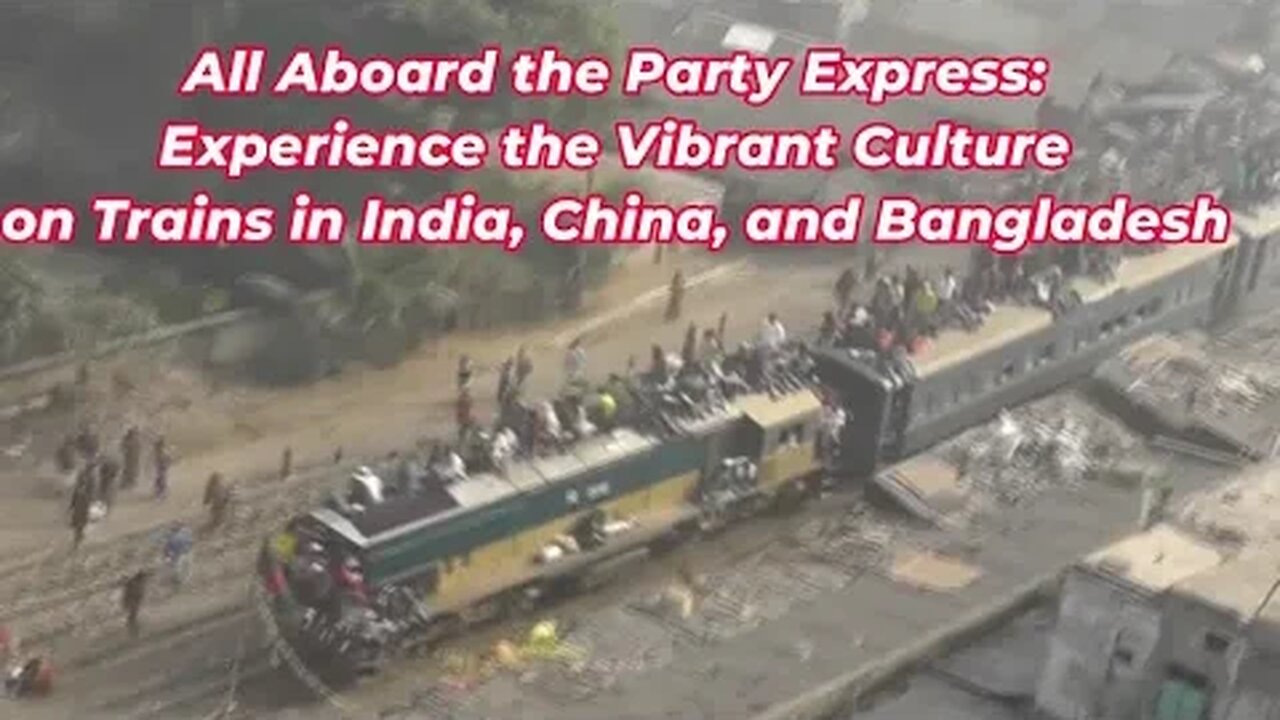 The Party Express Train in India, China, Bangladesh