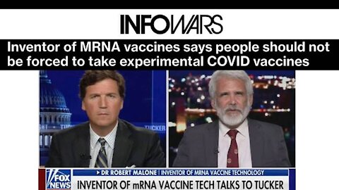 Inventor of mRNA Vaccine: No Forced Experimental Shots