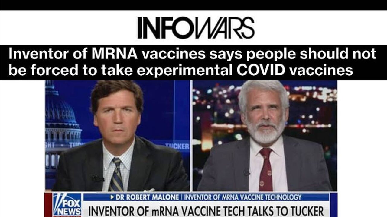 Inventor of mRNA Vaccine: No Forced Experimental Shots