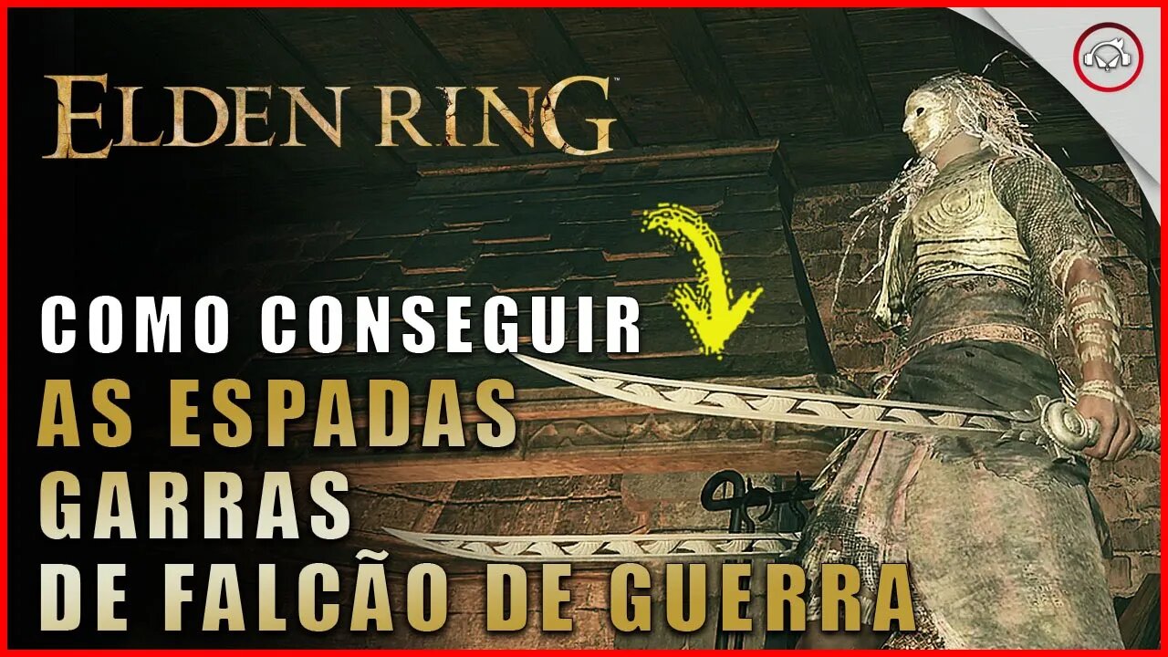 Elden Ring, Boss fight, Como conseguir as poderosas espadas Garras de Falcão de Guerra | super dica