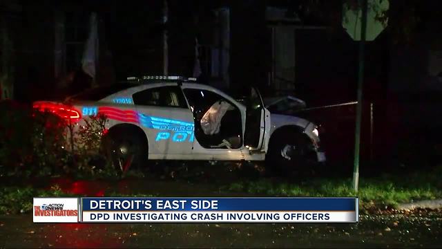 Detroit Police crash with second car, but who’s at fault?